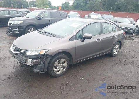 2015 Honda Civic Lx z USA, uszkodzony, nr VIN 19XFB2F50FE229619